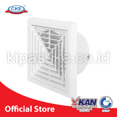 Grill Plafon Kotak 6 inch Diffuser Plafon Kotak 6 inch 4 Way