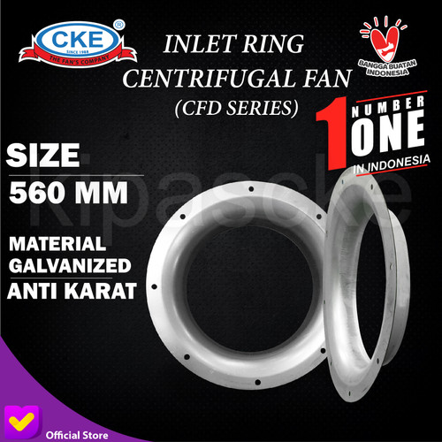 Centrifugal Fan Inlet Ring 560mm Ring Sparepart Centrifugal Blower