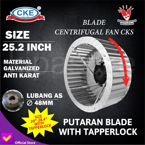 Blade Blower 25.2" Baling blower Centrifugal Fan Wheel sirrocco Kanan