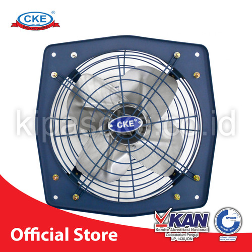 Exhaust Industrial 12" 380v Exhaust Fan Extra Strong Dinding