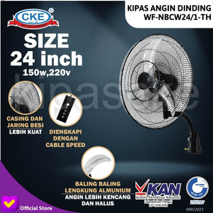 Kipas Angin Dinding 24" Kipas Angin Tembok/Industri Wall Fan