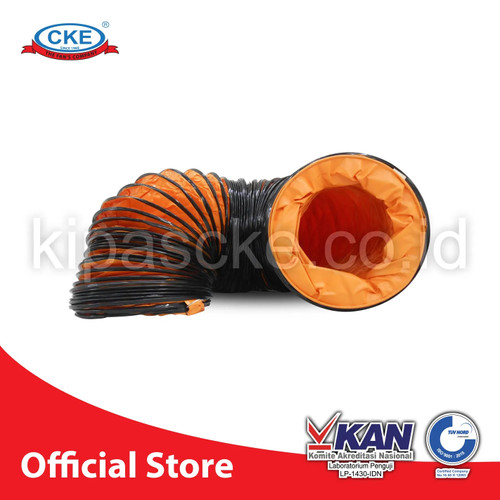 Selang Flexible duct 20 inch 10 Meter Selang Portable Ventilator cke