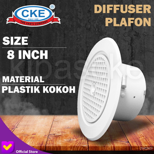 Diffuser Plafon 8 inch Egg Crate Grill Plafon 8 inch Egg Crate