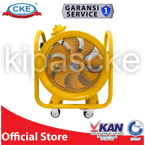 Portable Ventilator Explotion Proof 16 Inch Blower Eksos Tambang