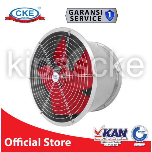 DRUM FAN CKE DFL-FG60Y/3/750W-GS 24 INCH 380V BLOWER TABUNG