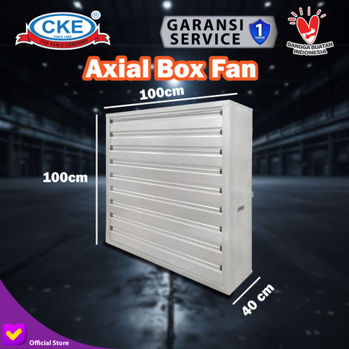 Axial Box Fan AFL-FBD(J)-1000/1-FB 36 Inch CKE Kandang Ayam Gudang