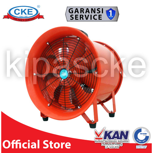 Portable Ventilator CKE PVCB-16/1-NB-AS 16 Inch Blower Eksos Tambang