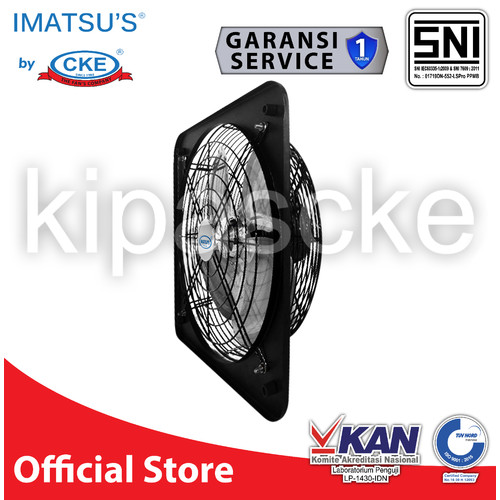 Exhaust Fan Imatsu ESN-16/1-TR 16 Inch Rumah Toilet Dapur Restoran