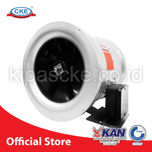 Axial Fan Direct 10" Inline Duct Fan Extractor Drum Blower Gedung