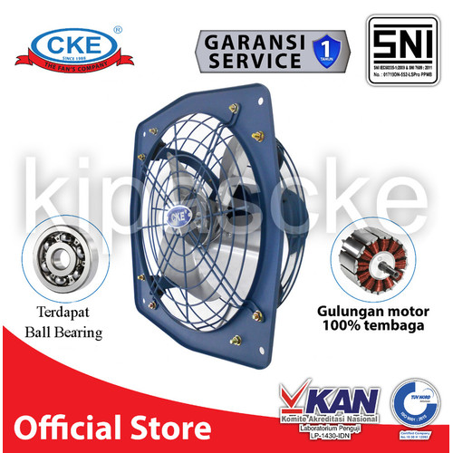 Exhaust Fan CKE Extra DB 16 Inch Rumah Toilet Dapur Restoran Udara