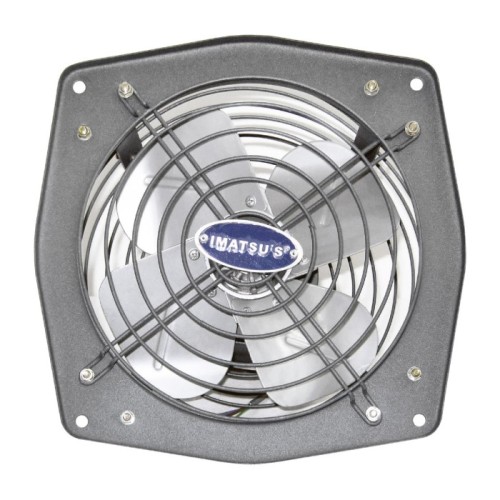 Exhaust Fan Dinding Tembok 10" Besi Kipas Heksos Hexos Tembok Imatsu