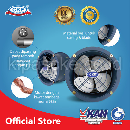 CKE Drum Fan DFS-D10 1 10 Inch Drum Fan Blower