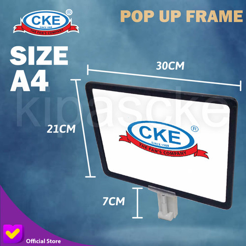 Poster Hanger Portable PHP-G008-GZ-YL Papan Promosi Informasi