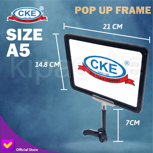 Poster Frame PF-G007-GZ-YL Papan Promosi Informasi Supermarket Pameran