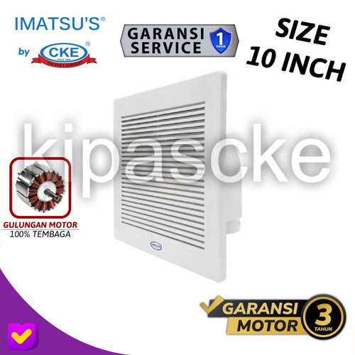 Kipas Angin Hisap Plafon Ceiling Exhaust Fan 10 Inch Hexos Plafon