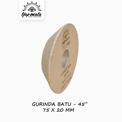 TJAP MATA / CAP MATA Gurinda Batu Serong 45 Derajat 75 X 20 MM