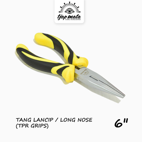 TJAP MATA / CAP MATA Tang Lancip / Cucut / Jepit / Plier 6"