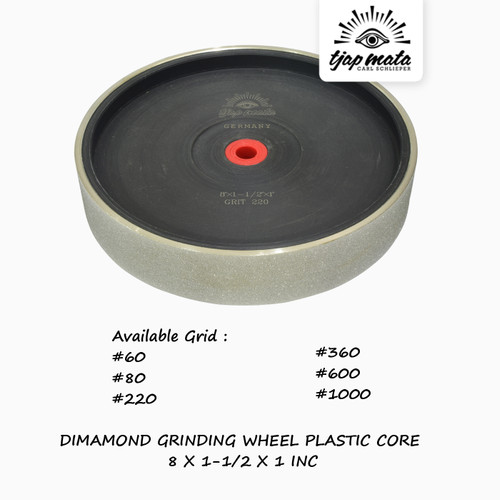 TJAP MATA / CAP MATA Diamond Grinding Plastic Core 8 x 1.1/2 x 1 INC