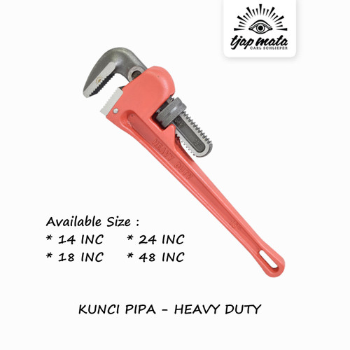 TJAP MATA / CAP MATA Kunci Pipa | Heavy Duty