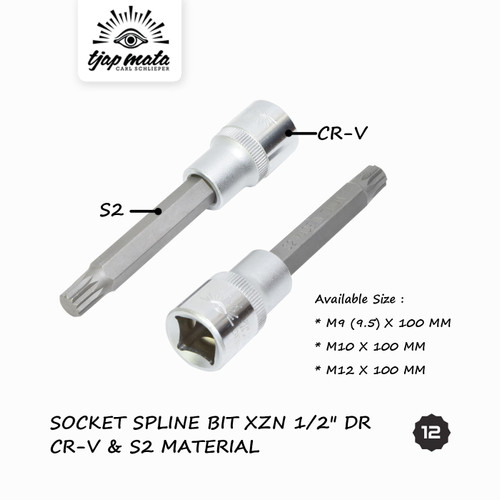 TJAP MATA / CAP MATA Socket Spline Bit XZN - (CR-V)