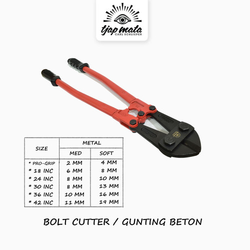 TJAP MATA / CAP MATA Gunting Beton / Bolt Cutter CR-MO