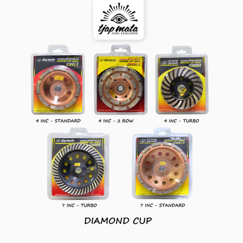 TJAP MATA / CAP MATA Diamond Cup Wheel