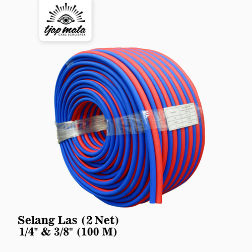 TJAP MATA / CAP MATA Selang Las / Welding 1/4" & 3/8" (2 NET) - 100 M