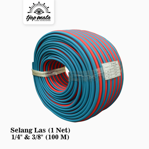 TJAP MATA / CAP MATA Selang Las / Welding 1/4" & 3/8" (1 NET) - 100 M