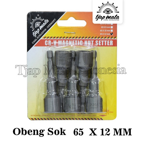 TJAP MATA/CAP MATA Obeng/ Mata Bor Sok Roofing /Baja Ringan 12 x 65 MM