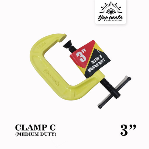 TJAP MATA / CAP MATA Clamp C / G Klem Catok Penjepit 3” Medium Duty