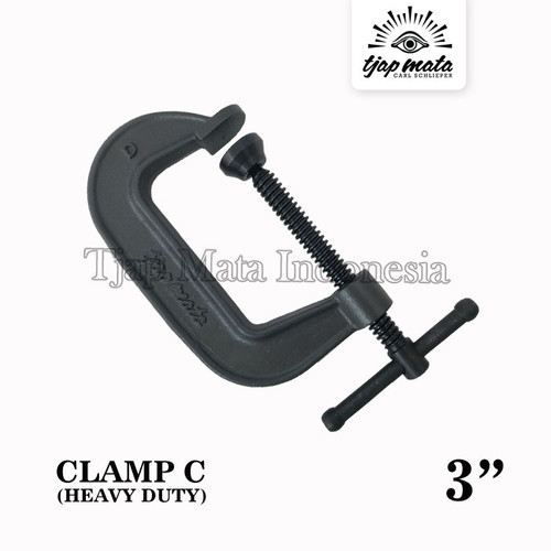 TJAP MATA / CAP MATA Clamp C / G / Klem Catok Penjepit 3” Heavy Duty