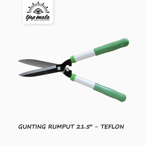 TJAP MATA / CAP MATA Gunting Potong Rumput 21.5" TEFLON (HS-1412)