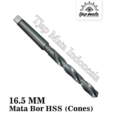 TJAP MATA / CAP MATA Mata Bor Besi / Drill Bits HSS Cones 16.5 MM