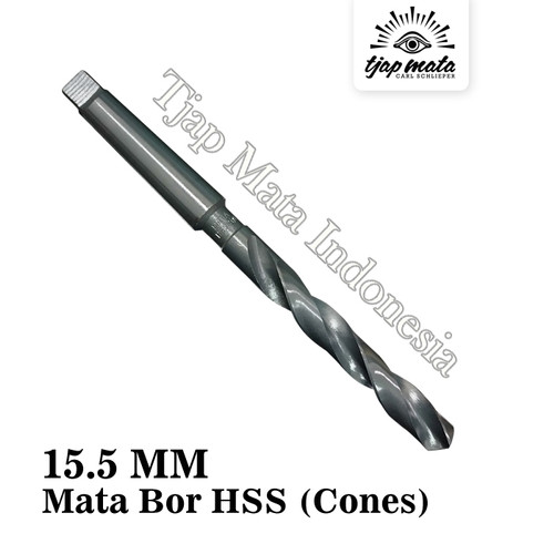 TJAP MATA / CAP MATA Mata Bor Besi / Drill Bits HSS Cones 15.5 MM