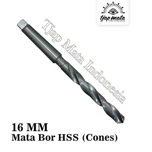 TJAP MATA / CAP MATA Mata Bor Besi / Drill Bits HSS Cones 16 MM