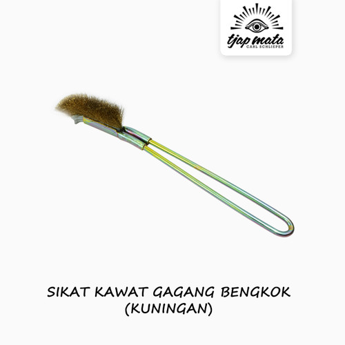 TJAP MATA / CAP MATA Sikat Gagang / Golok / Kawat (Kuningan)