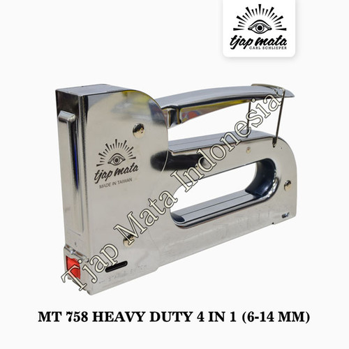 TJAP MATA / CAP MATA Stapler Gun Industri MT 758 Heavy Duty 4 In 1