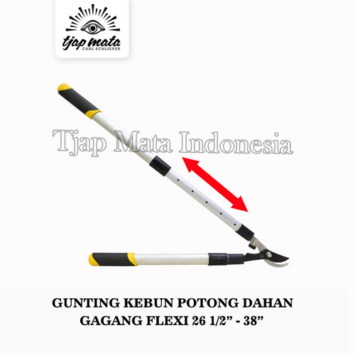 TJAP MATA / CAP MATA Gunting Kebun Potong Dahan Gagang Flexi 26 1/2"-3