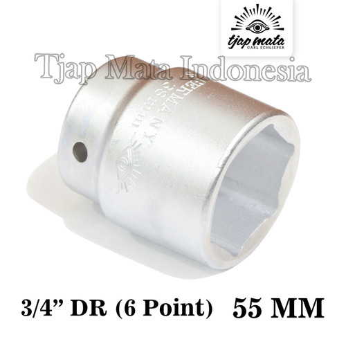 TJAP MATA / CAP MATA Socket 55 MM 3/4" DR - 6 Point