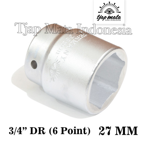 TJAP MATA / CAP MATA Socket 27 MM 3/4" DR - 6 Point