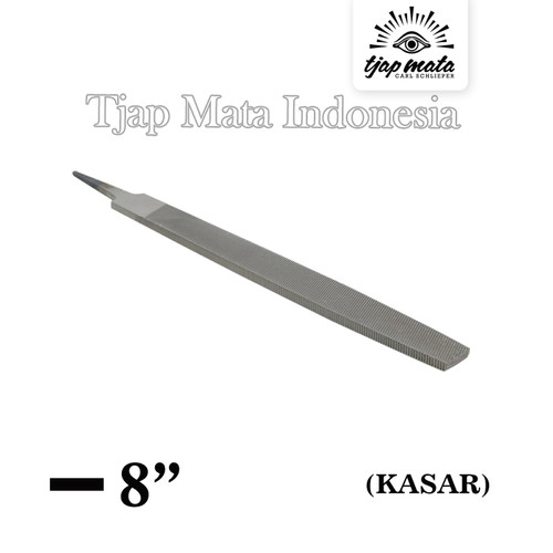 TJAP MATA / CAP MATA Kikir Flat (Kasar) 8" Tanpa Gagang