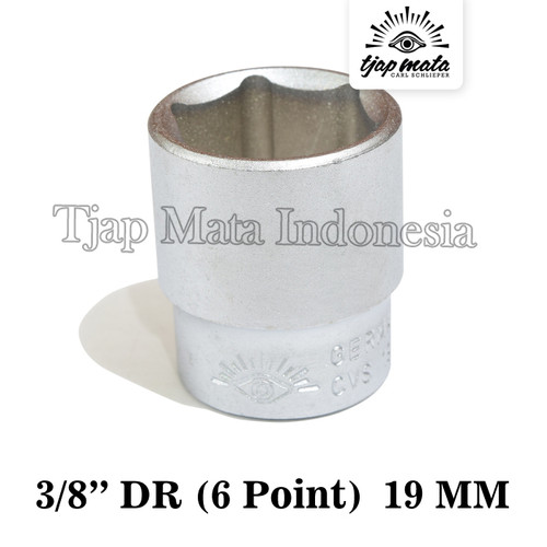 TJAP MATA / CAP MATA Socket 19 MM 3/8" DR - 6 Point