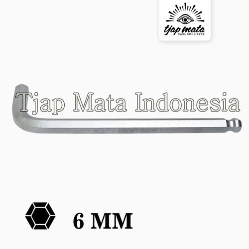 TJAP MATA / CAP MATA Kunci L SNCM Ballpoint Long 6 MM