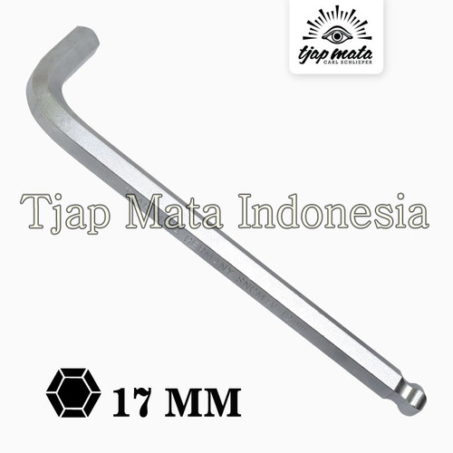 TJAP MATA / CAP MATA Kunci L SNCM Ballpoint Extra Long 17 MM