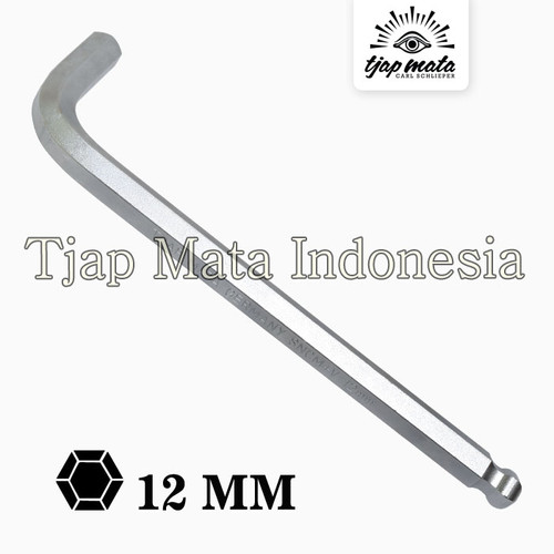 TJAP MATA / CAP MATA Kunci L SNCM Ballpoint Extra Long 12 MM