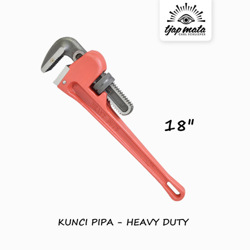 TJAP MATA / CAP MATA Kunci Pipa Heavy Duty 18"