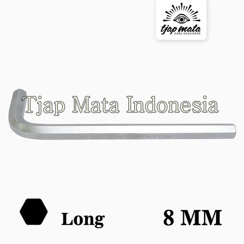 TJAP MATA / CAP MATA Kunci L SNCM - Hexagonal Long 8 MM