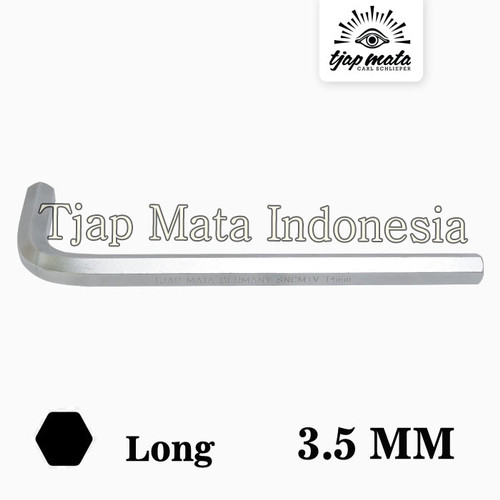 TJAP MATA / CAP MATA Kunci L SNCM - Hexagonal Long 3.5 MM