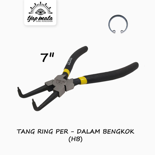 TJAP MATA / CAP MATA Tang Ring Per / Snap Ring Dalam /Tutup Bengkok 7"