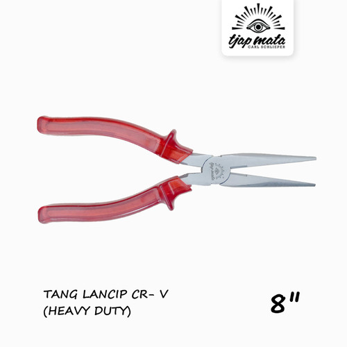 TJAP MATA / CAP MATA Tang Lancip / Long Nose 8" Heavy Duty